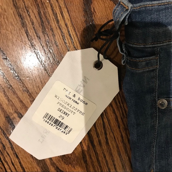 NWT Rag & Bone Skinny Jean 29 - Picture 6 of 7